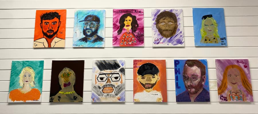 Mad Paws staff portraits!