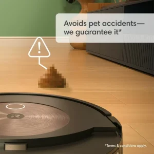 iRobot Roomba Combo J9+ avoids pet accidents!