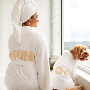 Dog by Dr Lisa Dressing Gown