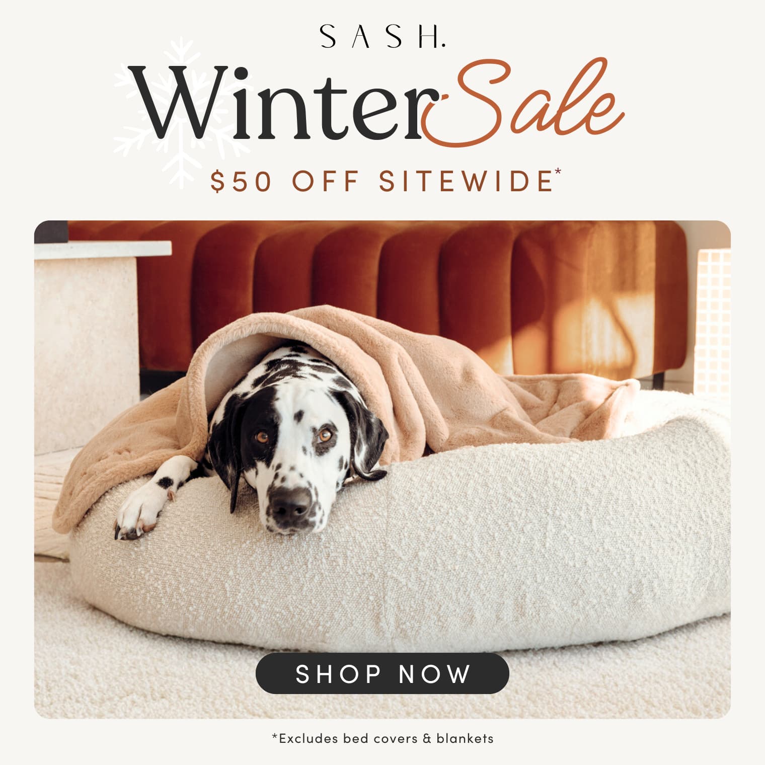 SASH Pet Beds Winter Sale