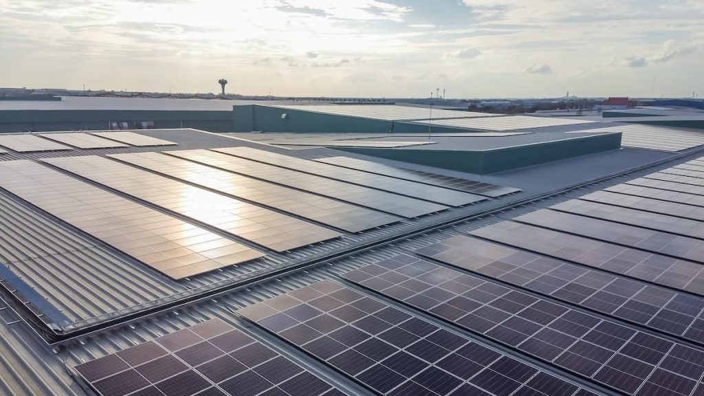 We've installed solar panels to the Pet Chemist warehouse!