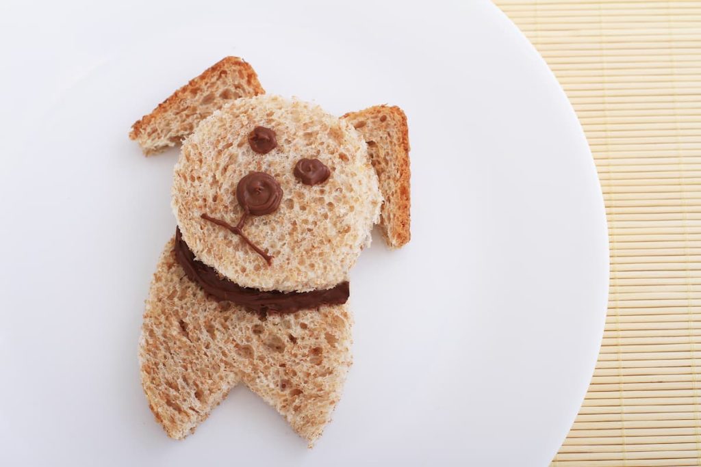 This is the only time Nutella and dogs go together!