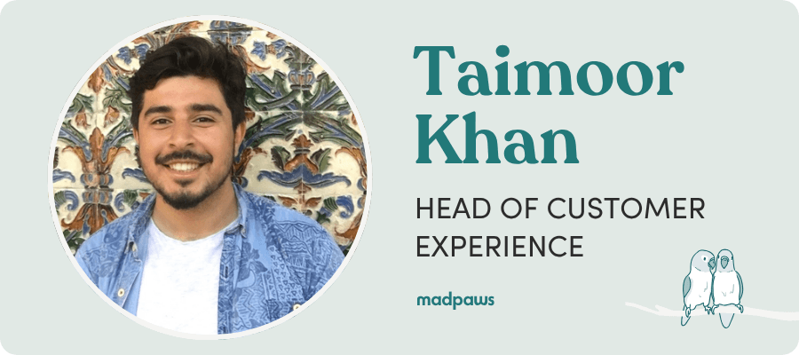 Meet Taimoor Khan from Mad Paws